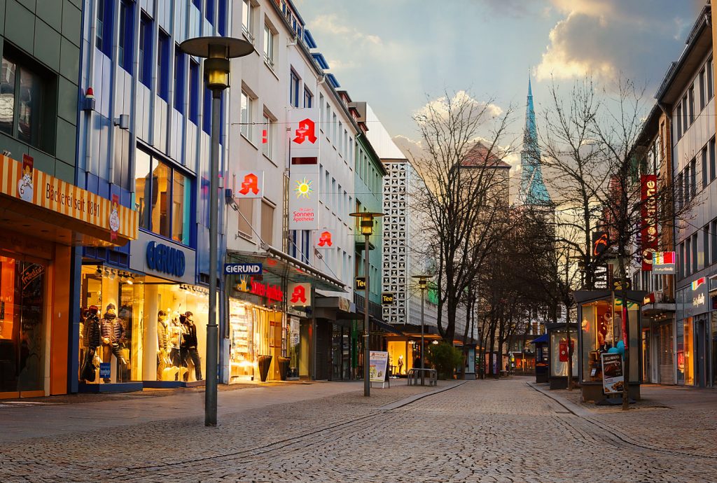 Fußgängerzone Hildesheim - Läden, Mode Und Shopping